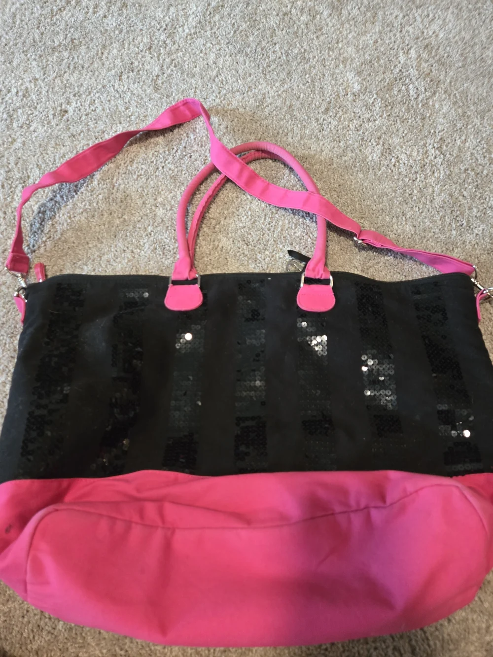 Victorias Secret black tote